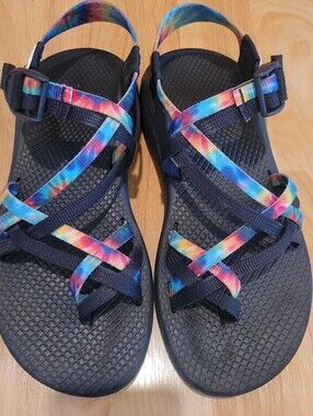 Chaco Women's ZX/2 Cloud Z/volv X2 Tie-Dye Strap Sandals Size 8 Hiking